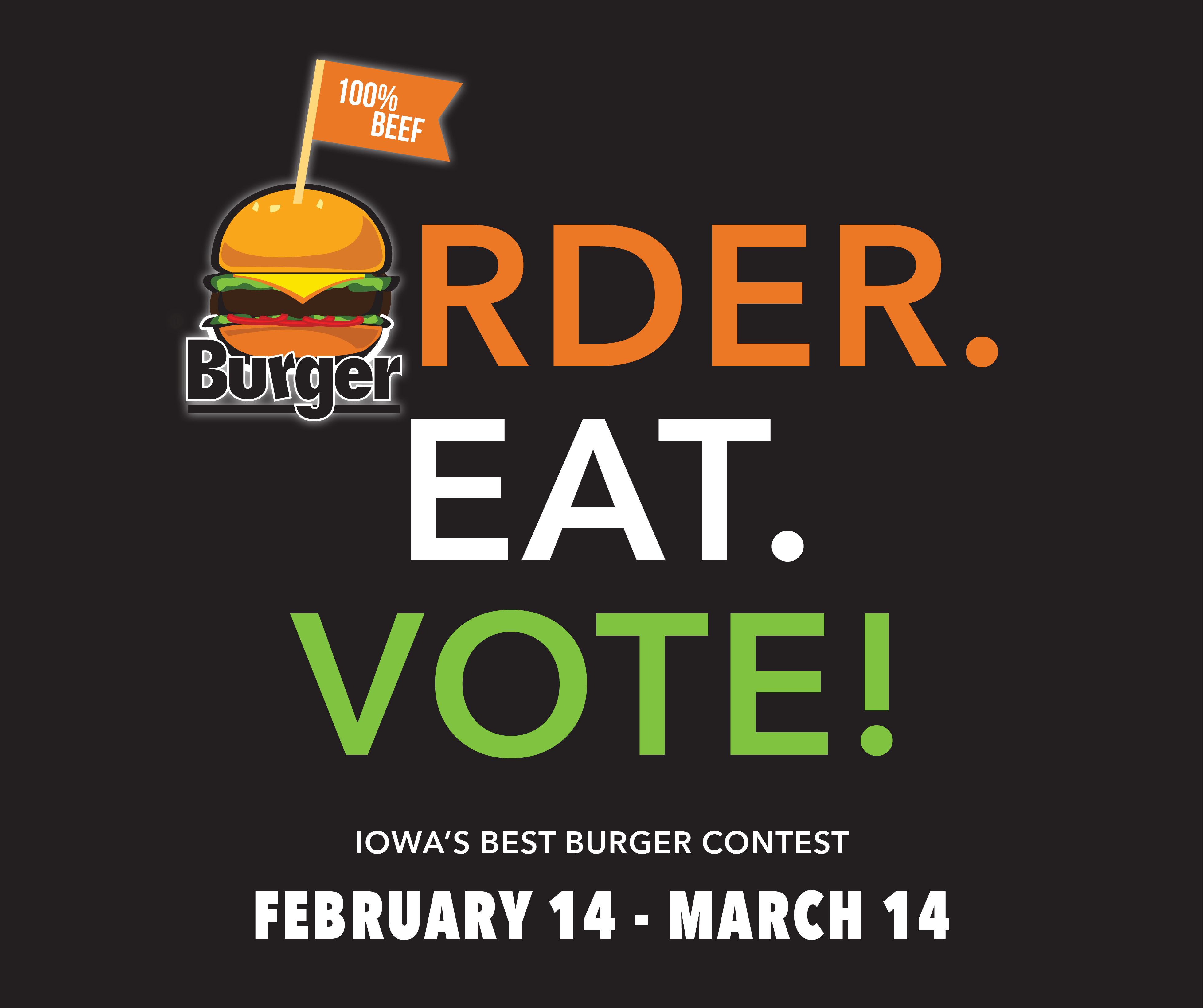 Last Call to Vote for Iowa’s Best Burger Contest