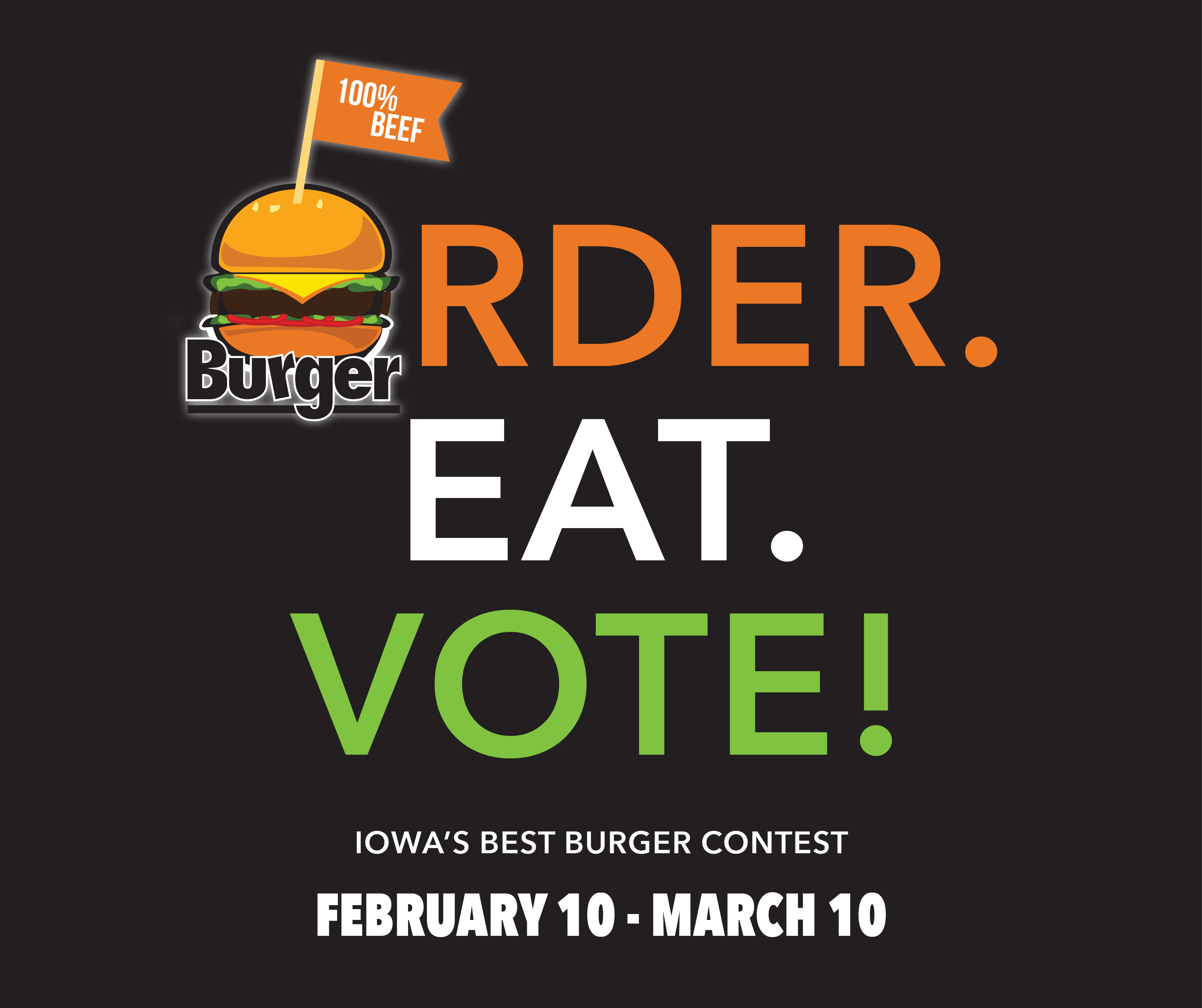 Clock’s Ticking! Vote Now for Iowa’s Best Burger