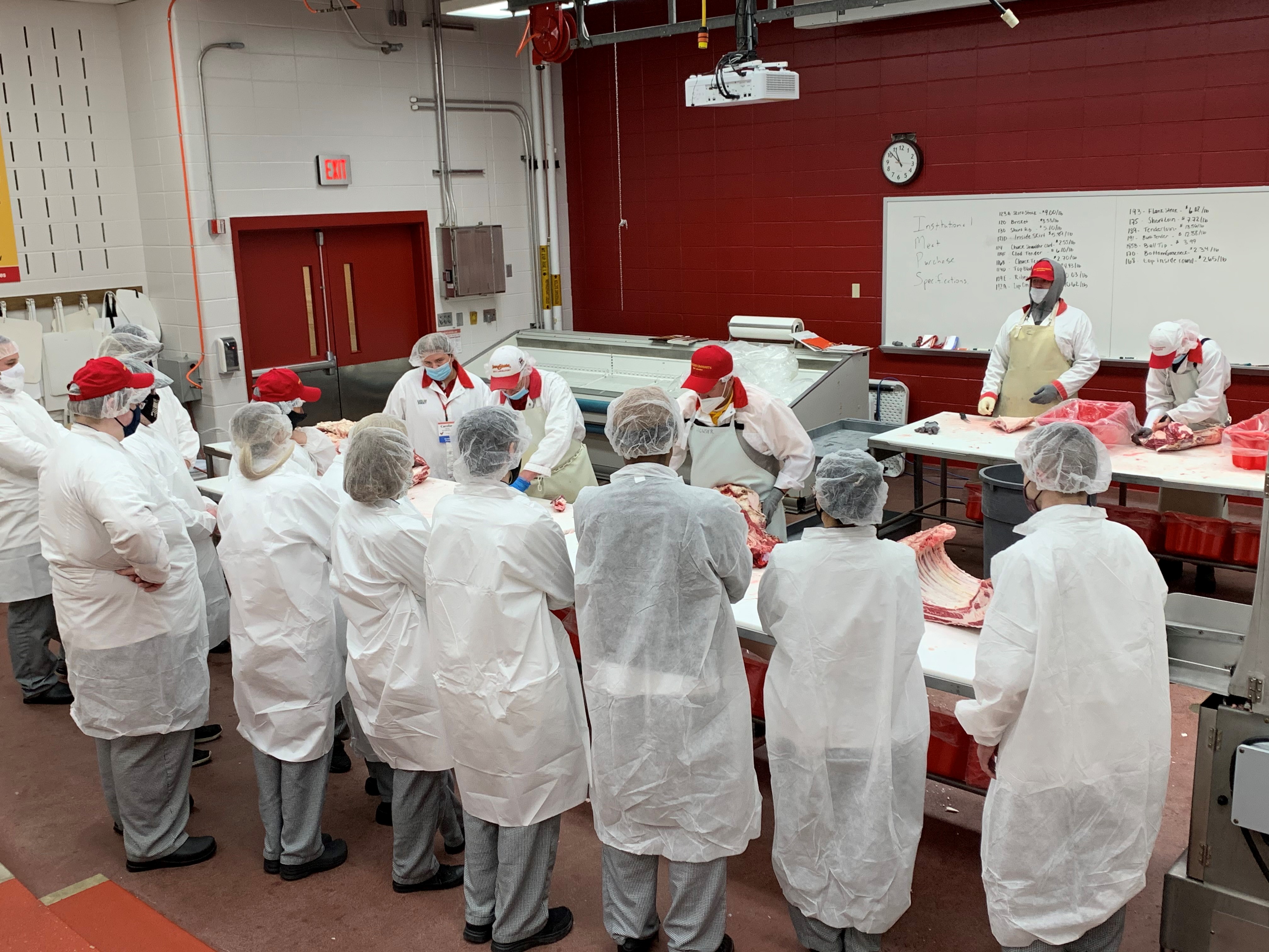 Beef 101 Workshop Held for DMACC Culinary Students