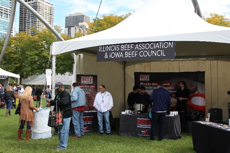 Beef. It's What's For Dinner. Debuts at Chicago Gourmet Food & Wine Event