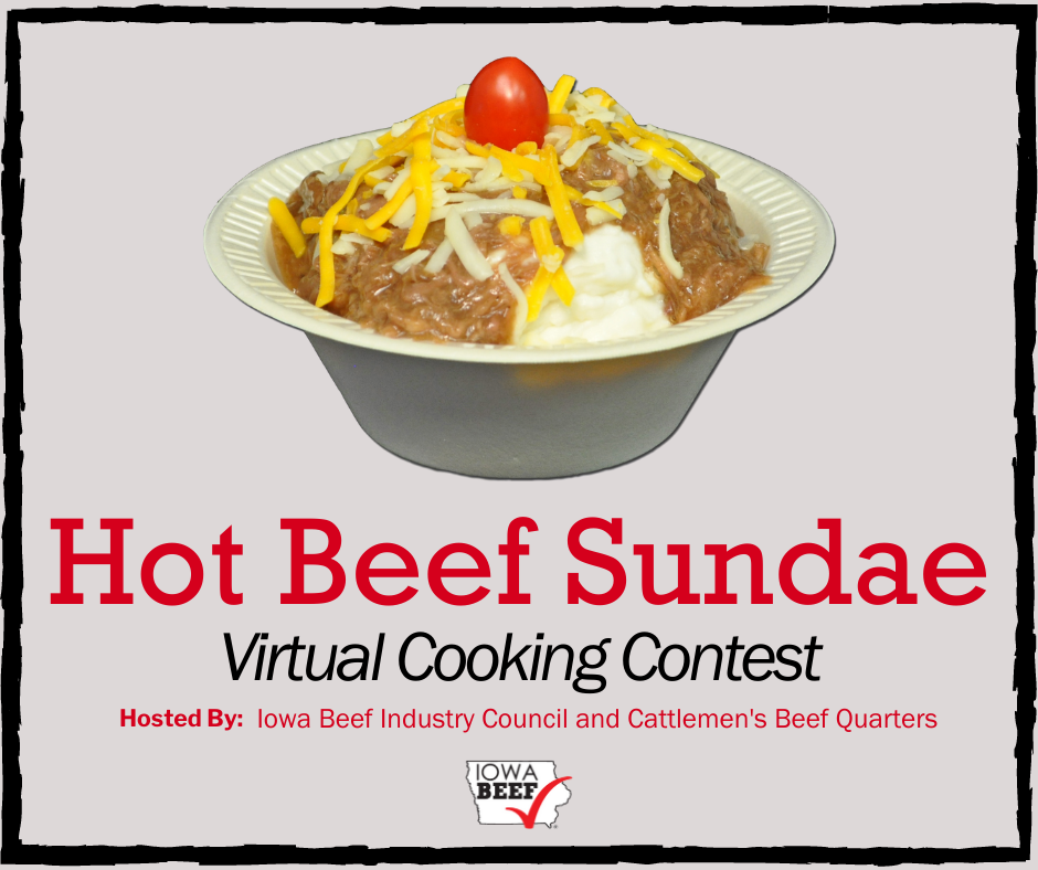 Hot Beef Sundae Virtual Cooking Contest