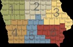 Iowa BQA Educators Map