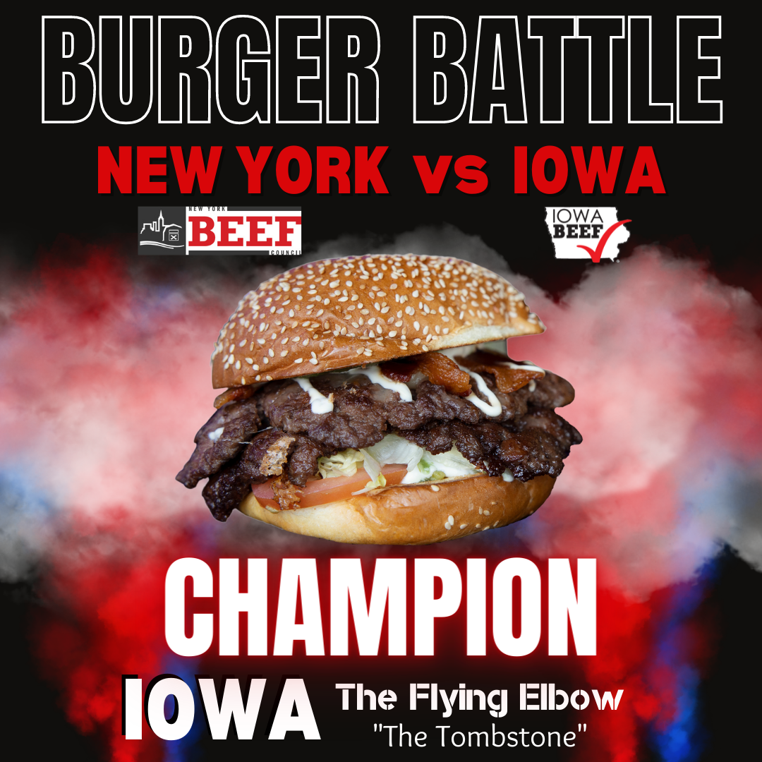 Iowa Triumphs 2022 Burger Battle