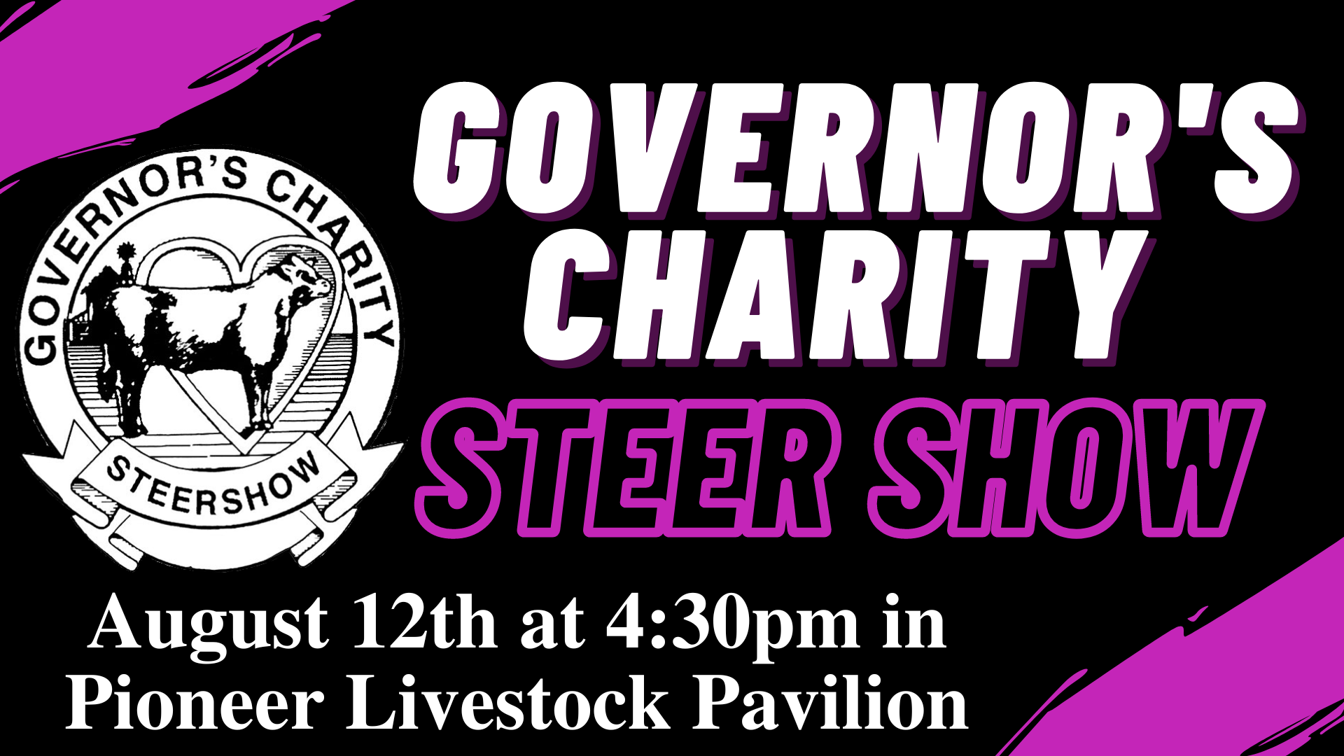 Iowa Cattlemen Help Ronald McDonald Houses of Iowa Through the Governor's Charity Steer Show at the 2023 Iowa State Fair