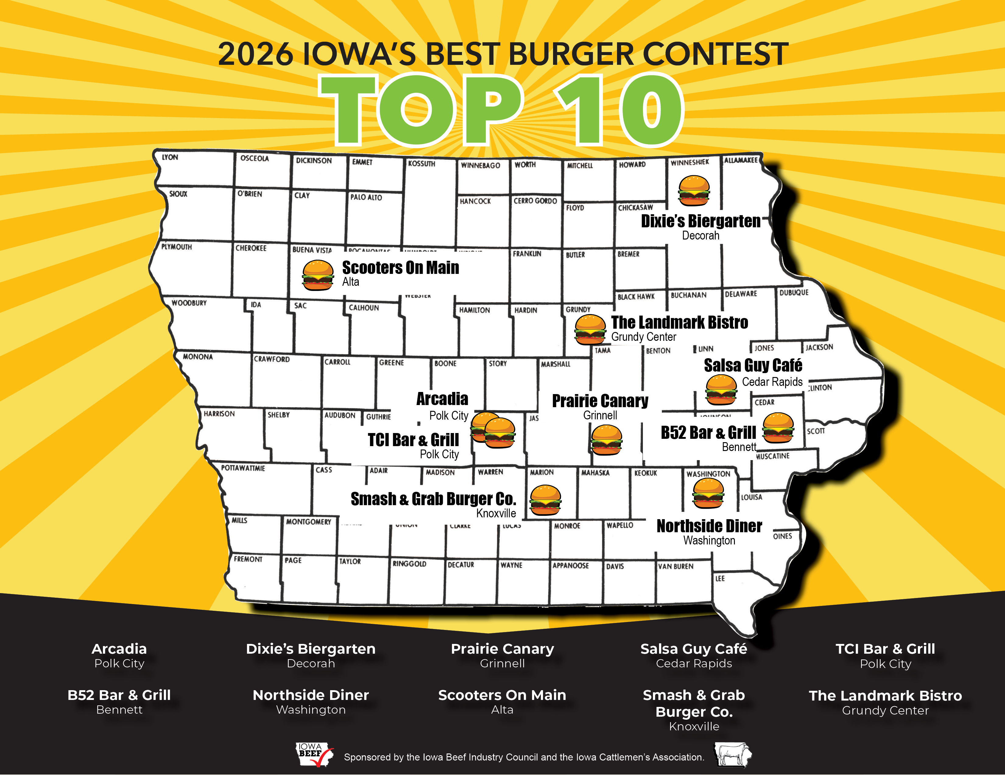 Searching for Iowa’s Best Burger